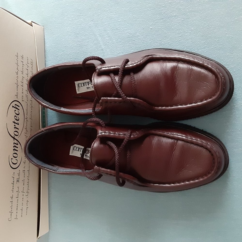 brand Florsheim brown comfort shoe size 9 - Picture 2 of 7